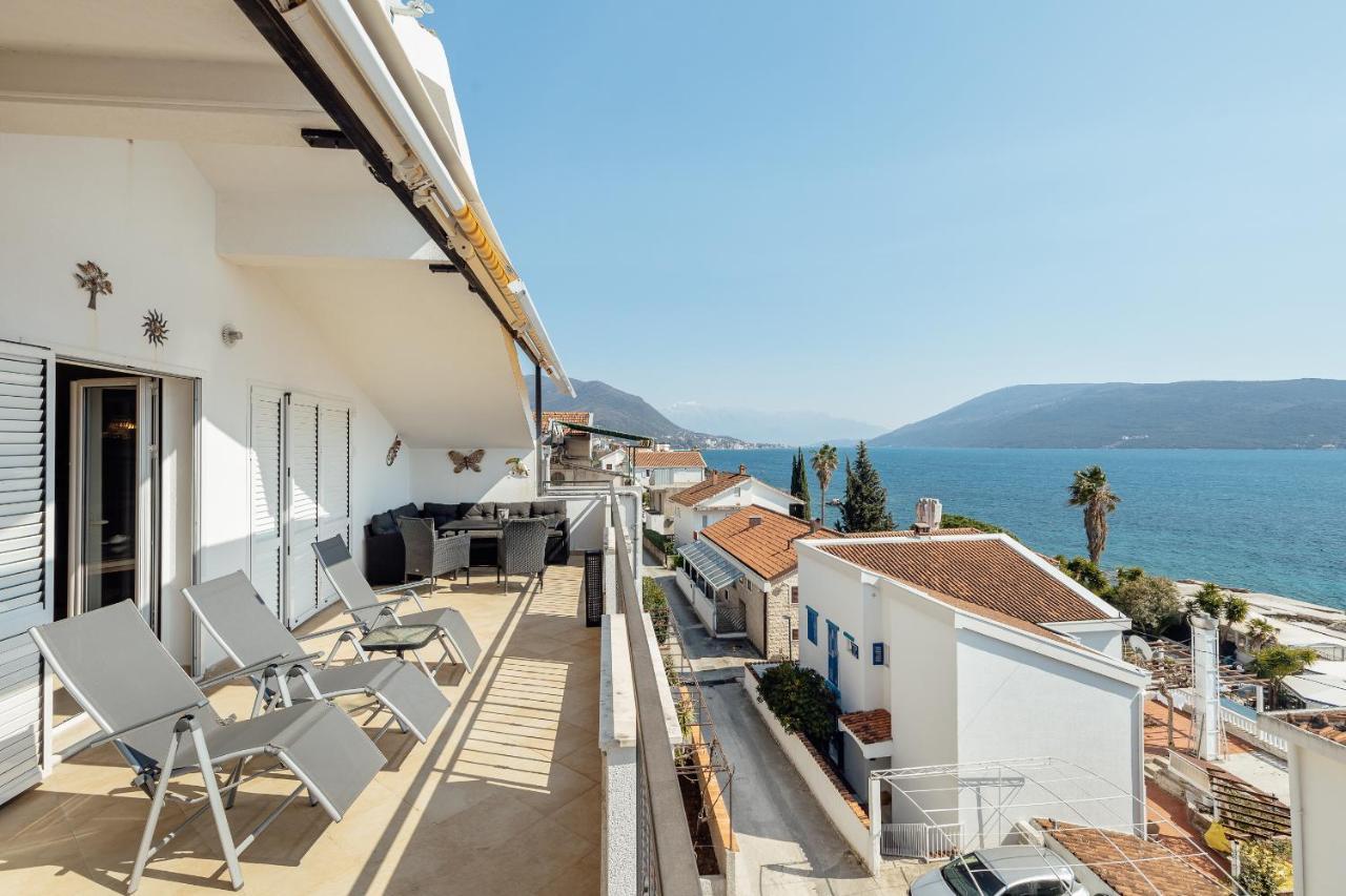 Apartment Penthouse Savina Herceg Novi Bagian luar foto