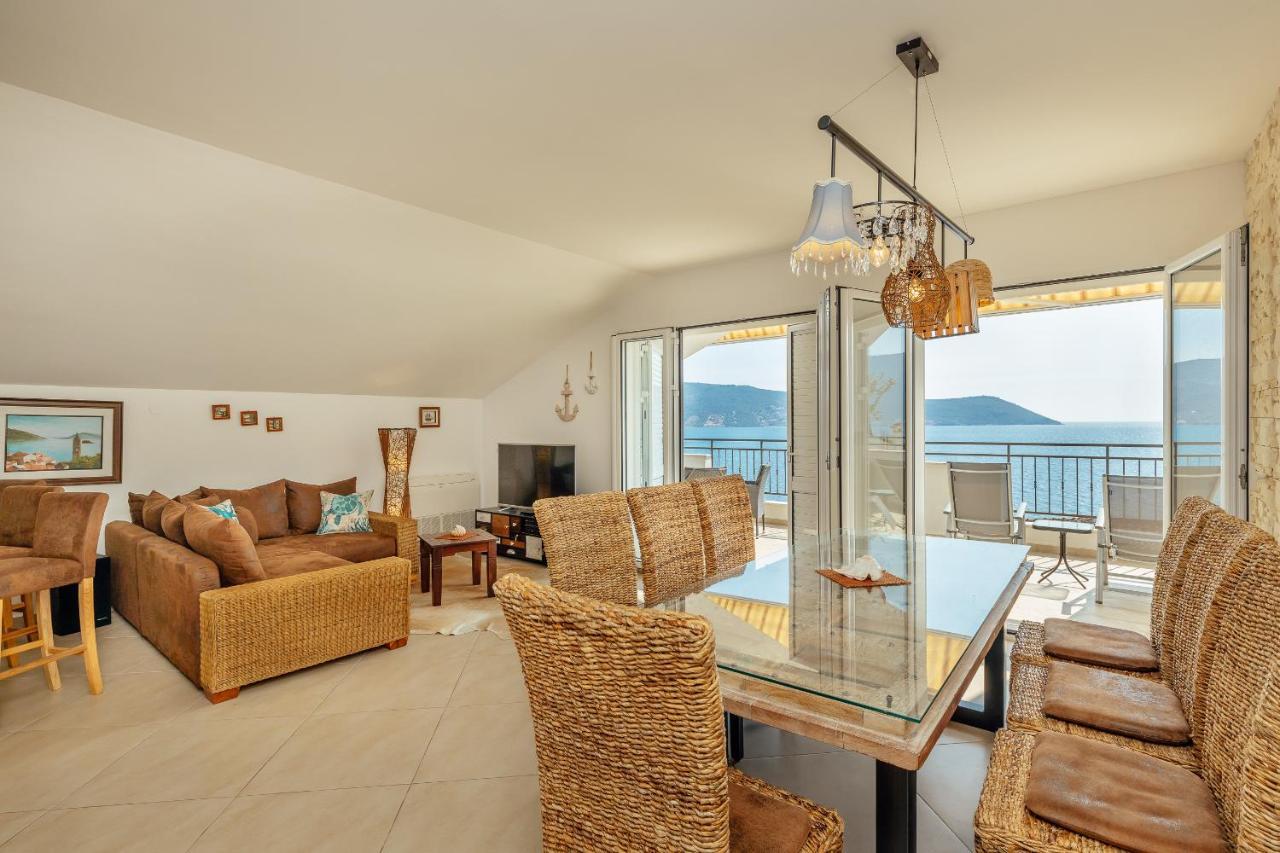 Apartment Penthouse Savina Herceg Novi Bagian luar foto